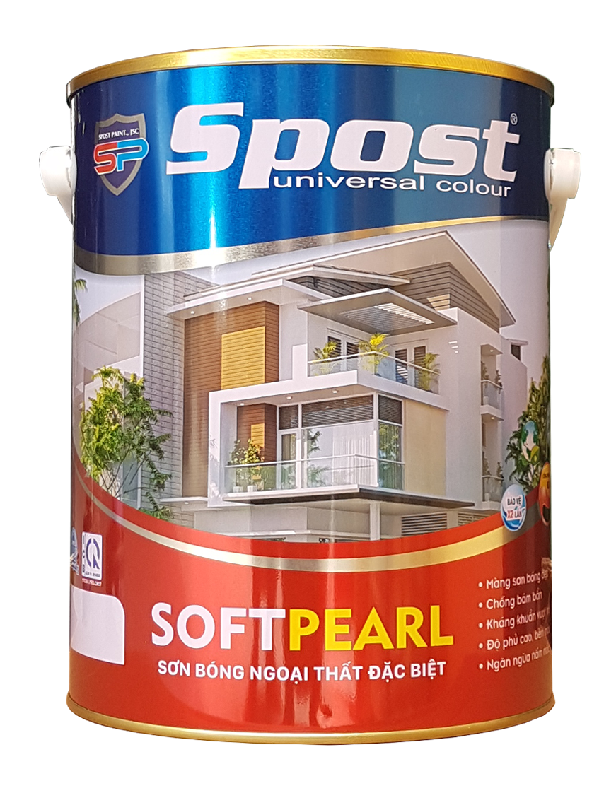 Sơn Spost SoftPearl bóng ngoại thất đặc biệt SOFT PEARL - S200